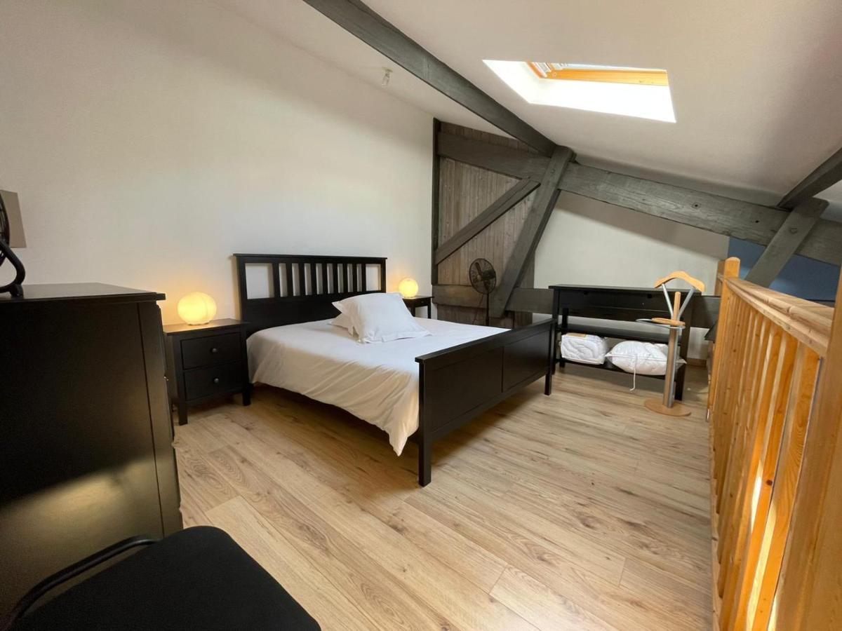 Les Logis Des Vignobles Saint Emilion En Duplex N 2 Avec Terrasse Appartement Buitenkant foto