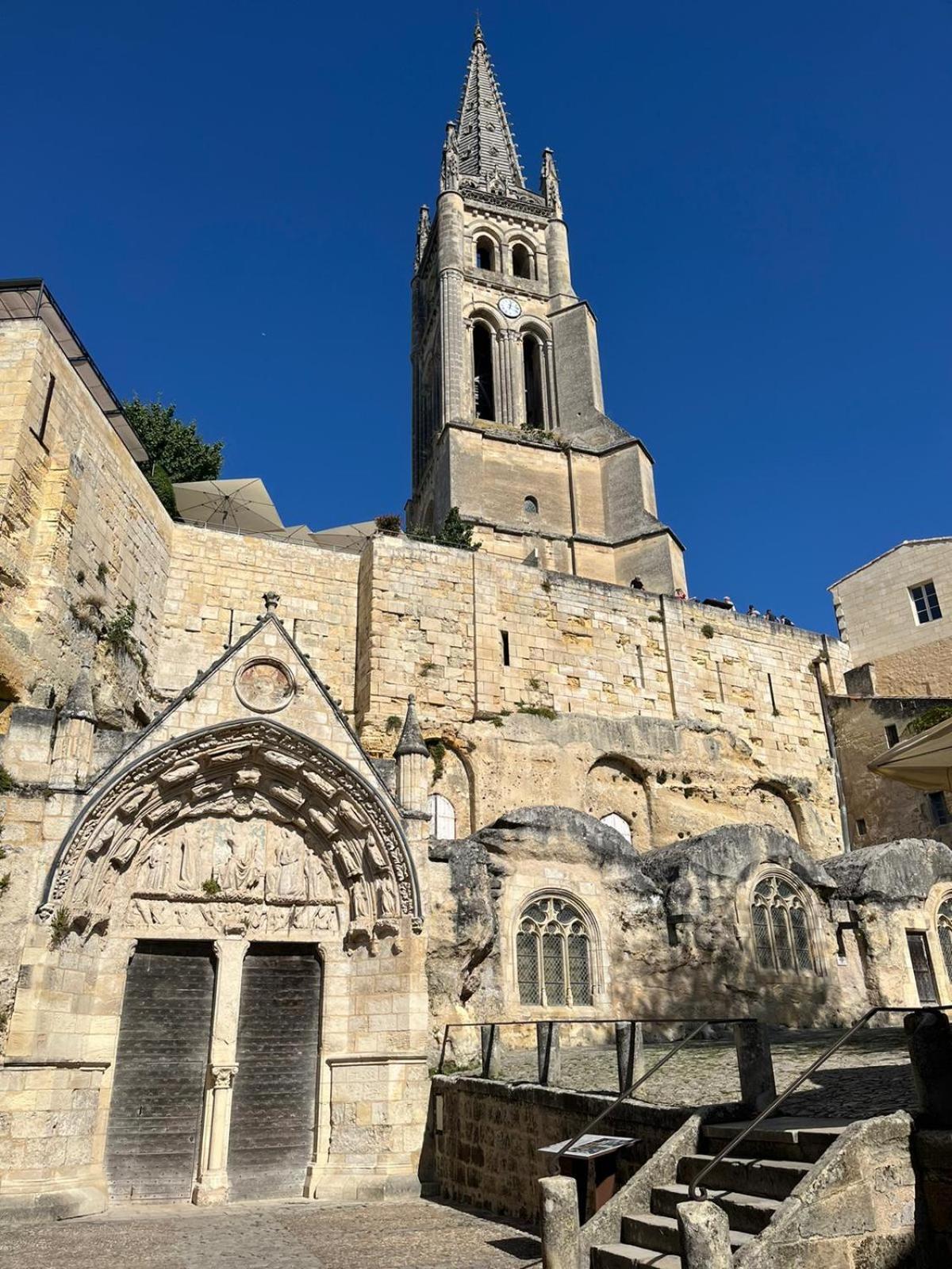 Les Logis Des Vignobles Saint Emilion En Duplex N 2 Avec Terrasse Appartement Buitenkant foto