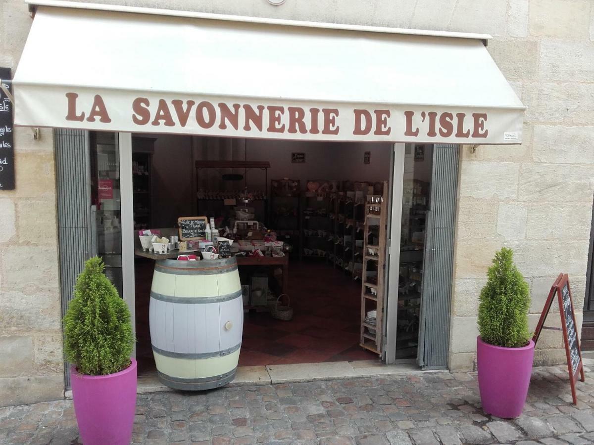 Les Logis Des Vignobles Saint Emilion En Duplex N 2 Avec Terrasse Appartement Buitenkant foto